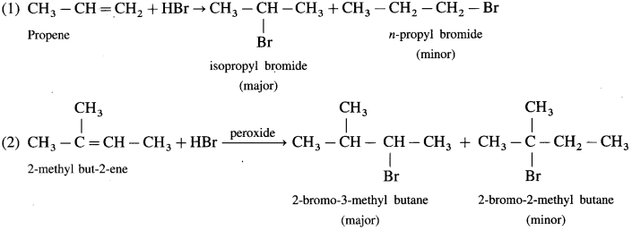Maharashtra Board Solutions Class 12 Chemistry: Chapter 10- Halogen Derivatives Question