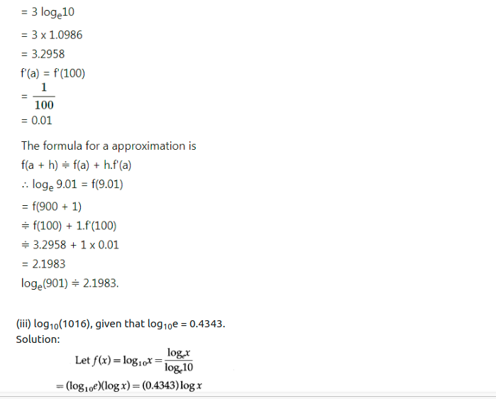 Maharashtra Board Solutions Class 12-Arts & Science Maths (Part 2): Chapter 2- Applications of Derivatives Ex 2.2