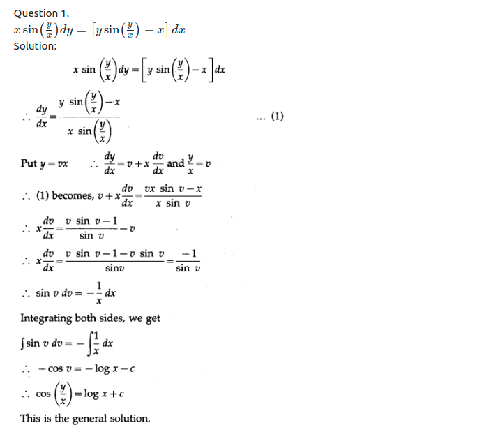 Maharashtra Board Solutions Class 12-Arts & Science Maths (Part 1): Chapter 6- Line and Plane Ex 6.4