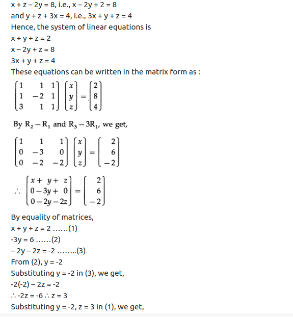 Maharashtra Board Solutions Class 12-Arts & Science Maths (Part 1): Chapter 2- Matrices