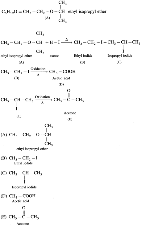 Maharashtra Board Solutions Class 12 Chemistry: Chapter 11- Alcohols, Phenols and Ethers Question 4