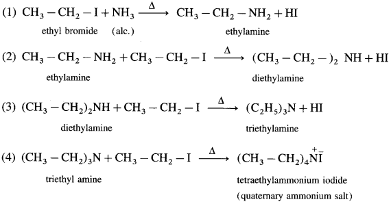 Maharashtra Board Solutions Class 12 Chemistry: Chapter 13- Amines Question 1