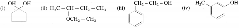 Maharashtra Board Solutions Class 12 Chemistry: Chapter 11- Alcohols, Phenols and Ethers Question 11.1