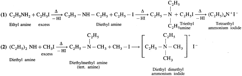 Maharashtra Board Solutions Class 12 Chemistry: Chapter 13- Amines Question 1