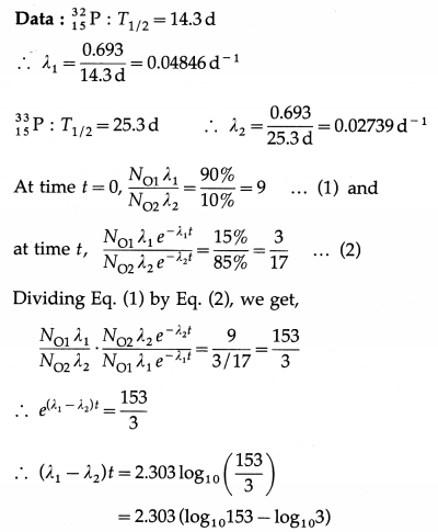 Maharashtra Board Solutions Class 12 Physics: Chapter 15- Structure of Atoms and Nuclei Question 21
