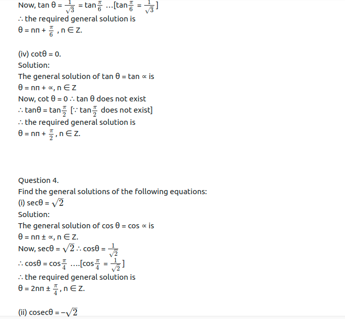 Maharashtra Board Solutions Class 12-Arts & Science Maths (Part 1): Chapter 3- Trigonometric Functions Ex 3.1