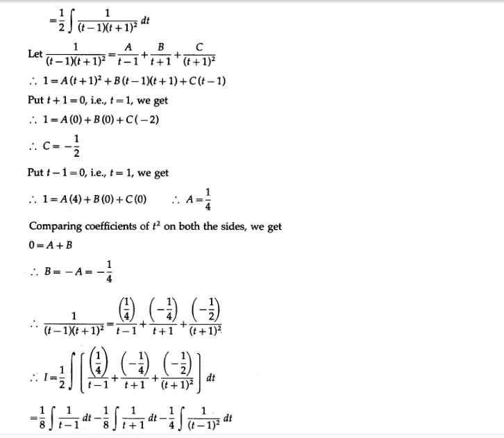Maharashtra Board Solutions Class 12-Arts & Science Maths (Part 2): Chapter 3- Indefinite Integration Ex 3.4