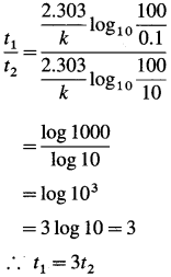 Maharashtra Board Solutions Class 12 Chemistry: Chapter 6- Chemical Kinetics Question 4.v