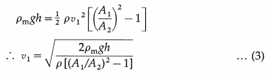 Maharashtra Board Solutions Class 12 Physics: Chapter 2- Mechanical Properties of Fluids Question 1