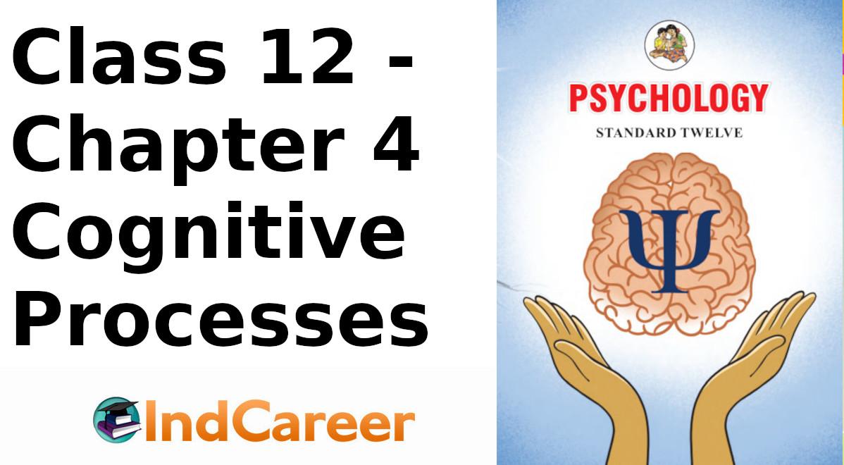 Maharashtra Board Solutions Class 12-Psychology: Chapter 4- Cognitive Processes