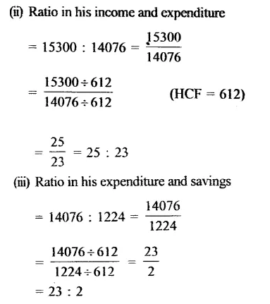 RS Aggarwal Solutions for Class 6 Maths Chapter 10–Ratio, Proportion and Unitary Method Ex 10A Question 5