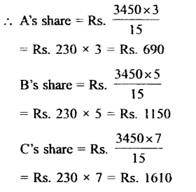 RS Aggarwal Solutions for Class 6 Maths Chapter 10–Ratio, Proportion and Unitary Method Ex 10A Question 9