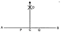 RS Aggarwal Solutions for Class 6 Maths Chapter 14–Constructions (Using Ruler and a Pairs of Compasses) Ex 14A Question 10