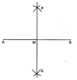RS Aggarwal Solutions for Class 6 Maths Chapter 14–Constructions (Using Ruler and a Pairs of Compasses) Ex 14A Question 2