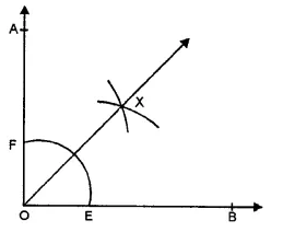 RS Aggarwal Solutions for Class 6 Maths Chapter 14–Constructions (Using Ruler and a Pairs of Compasses) Ex 14A Question 5