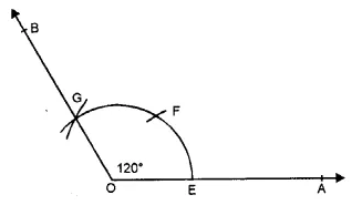 RS Aggarwal Solutions for Class 6 Maths Chapter 14–Constructions (Using Ruler and a Pairs of Compasses) Ex 14B Question 1