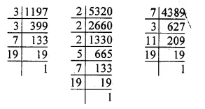 RS Aggarwal Solutions for Class 6 Maths Chapter 2–Factors and Multiples  Ex 2D Solutions Question 9