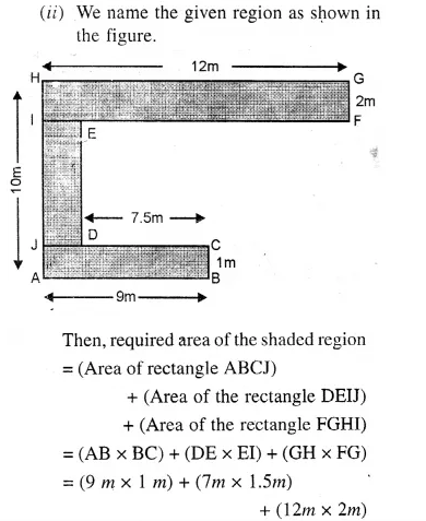 RS Aggarwal Solutions for Class 6 Maths Chapter 21–Concept of Perimeter and Area Ex 21D Question 16
