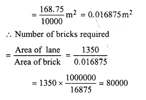 RS Aggarwal Solutions for Class 6 Maths Chapter 21–Concept of Perimeter and Area Ex 21D Question 7