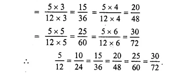 RS Aggarwal Solutions for Class 6 Maths Chapter 5–Fractions Ex 5C Question 1
