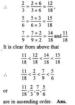 RS Aggarwal Solutions for Class 6 Maths Chapter 5–Fractions Ex 5CD Question 19