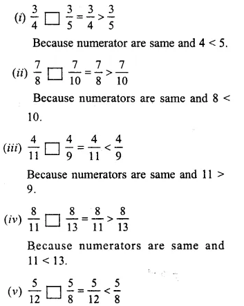 RS Aggarwal Solutions for Class 6 Maths Chapter 5–Fractions Ex 5CD Question 5