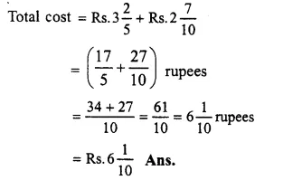 RS Aggarwal Solutions for Class 6 Maths Chapter 5–Fractions Ex 5CE Question 16