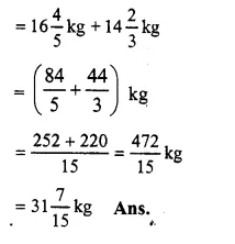 RS Aggarwal Solutions for Class 6 Maths Chapter 5–Fractions Ex 5E Question 19
