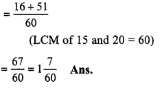 RS Aggarwal Solutions for Class 6 Maths Chapter 5–Fractions Ex 5CE Question 6