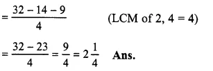 RS Aggarwal Solutions for Class 6 Maths Chapter 5–Fractions Ex 5F Question 18