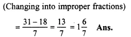 RS Aggarwal Solutions for Class 6 Maths Chapter 5–Fractions Ex 5F Question 3