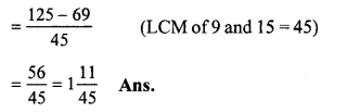 RS Aggarwal Solutions for Class 6 Maths Chapter 5–Fractions Ex 5F Question 7