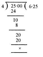 RS Aggarwal Solutions for Class 6 Maths Chapter 7–Decimals Ex 7B Question 22