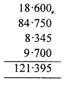 RS Aggarwal Solutions for Class 6 Maths Chapter 7–Decimals Ex 7C Question 4