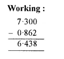 RS Aggarwal Solutions for Class 6 Maths Chapter 7–Decimals Ex 7D Question 16