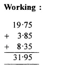 RS Aggarwal Solutions for Class 6 Maths Chapter 7–Decimals Ex 7D Question 20
