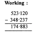 RS Aggarwal Solutions for Class 6 Maths Chapter 7–Decimals Ex 7D Question 7