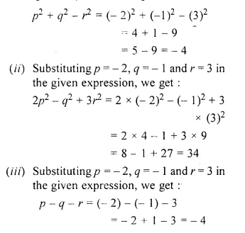 RS Aggarwal Solutions for Class 6 Maths Chapter 8–Algebraic Expressions Ex 8B Question 3