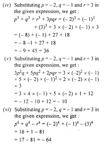 RS Aggarwal Solutions for Class 6 Maths Chapter 8–Algebraic Expressions Ex 8B Question 3