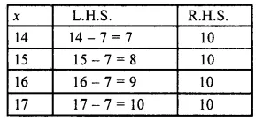RS Aggarwal Solutions for Class 6 Maths Chapter 9–Linear Equations in One Variable Ex 9A Question 4