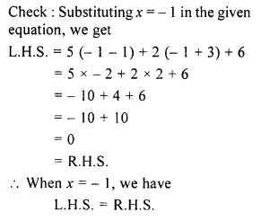 RS Aggarwal Solutions for Class 6 Maths Chapter 9–Linear Equations in One Variable Ex 9B Question 16