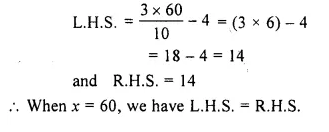 RS Aggarwal Solutions for Class 6 Maths Chapter 9–Linear Equations in One Variable Ex 9B Question 25