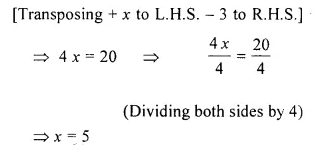 RS Aggarwal Solutions for Class 6 Maths Chapter 9–Linear Equations in One Variable Ex 9B Question 9