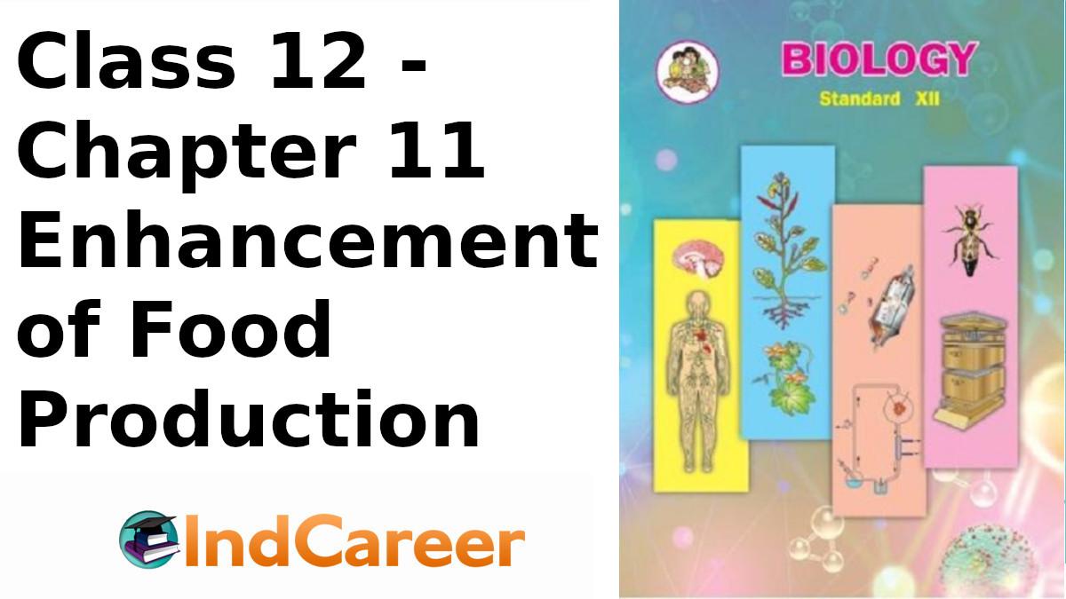 Maharashtra Board for Class 12, Biology Chapter 11 IndCareer Schools