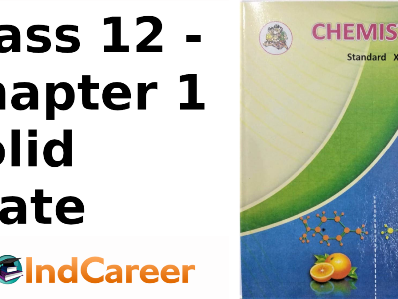 Maharashtra Board Solutions Class 12 Chemistry: Chapter 1- Solid State