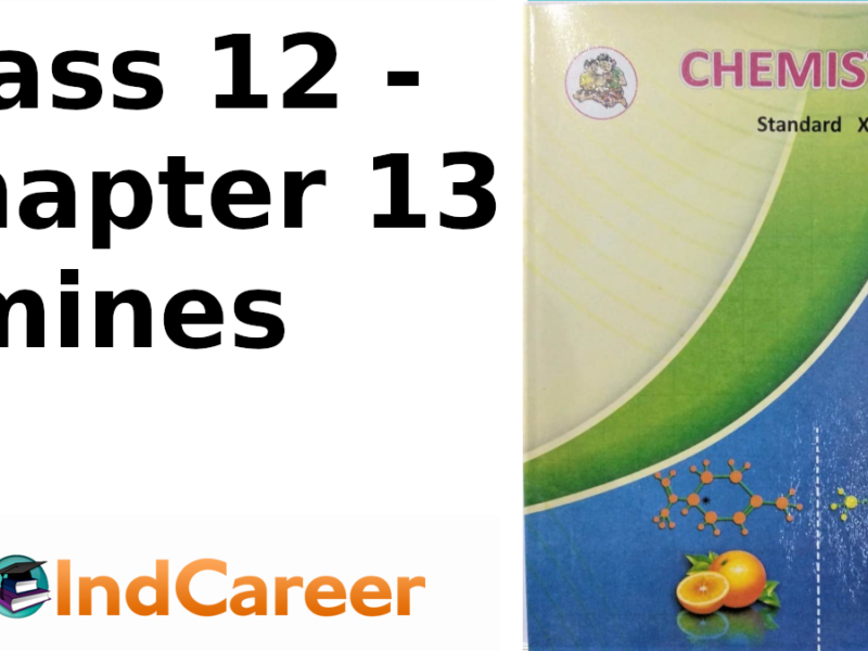 Maharashtra Board Solutions Class 12 Chemistry: Chapter 13- Amines