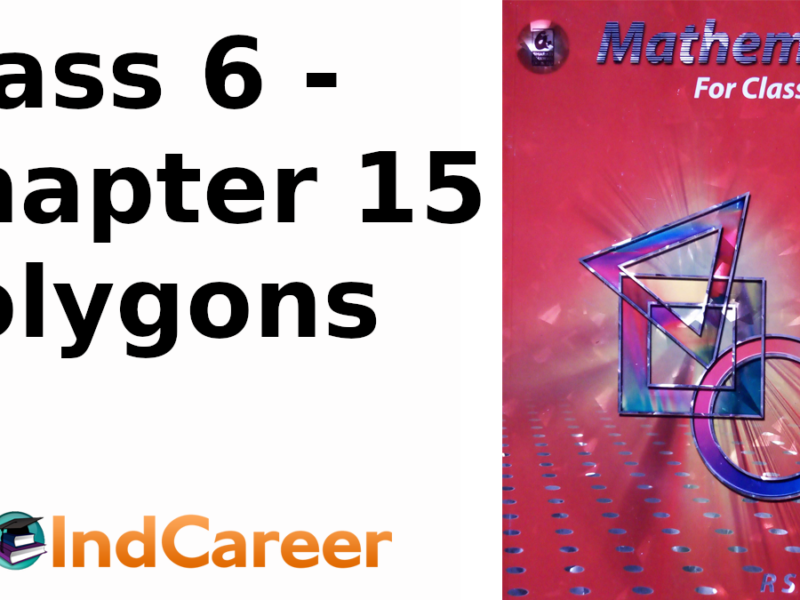 RS Aggarwal Solutions for Class 6 Maths Chapter 15–Polygons