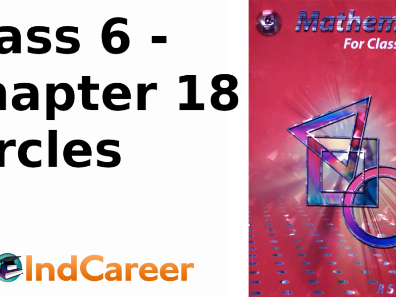 RS Aggarwal Solutions for Class 6 Maths Chapter 18–Circles