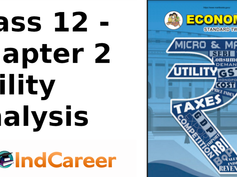Maharashtra Board Solutions Class 12 Economics: Chapter 2-Utility Analysis