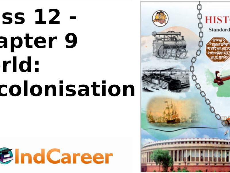 Maharashtra Board Solutions Class 12-History: Chapter 9- World: Decolonisation